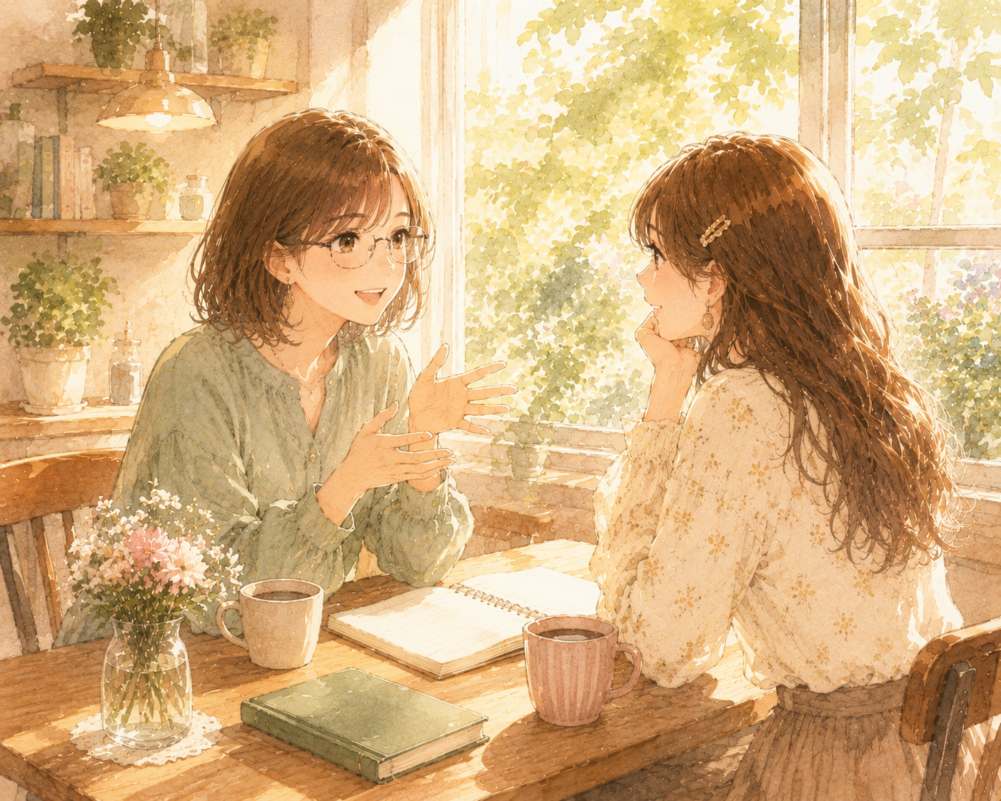 恋ことば物語 ―恋ことばができるまで― ～沙織とみゆ、言葉が出会う日～