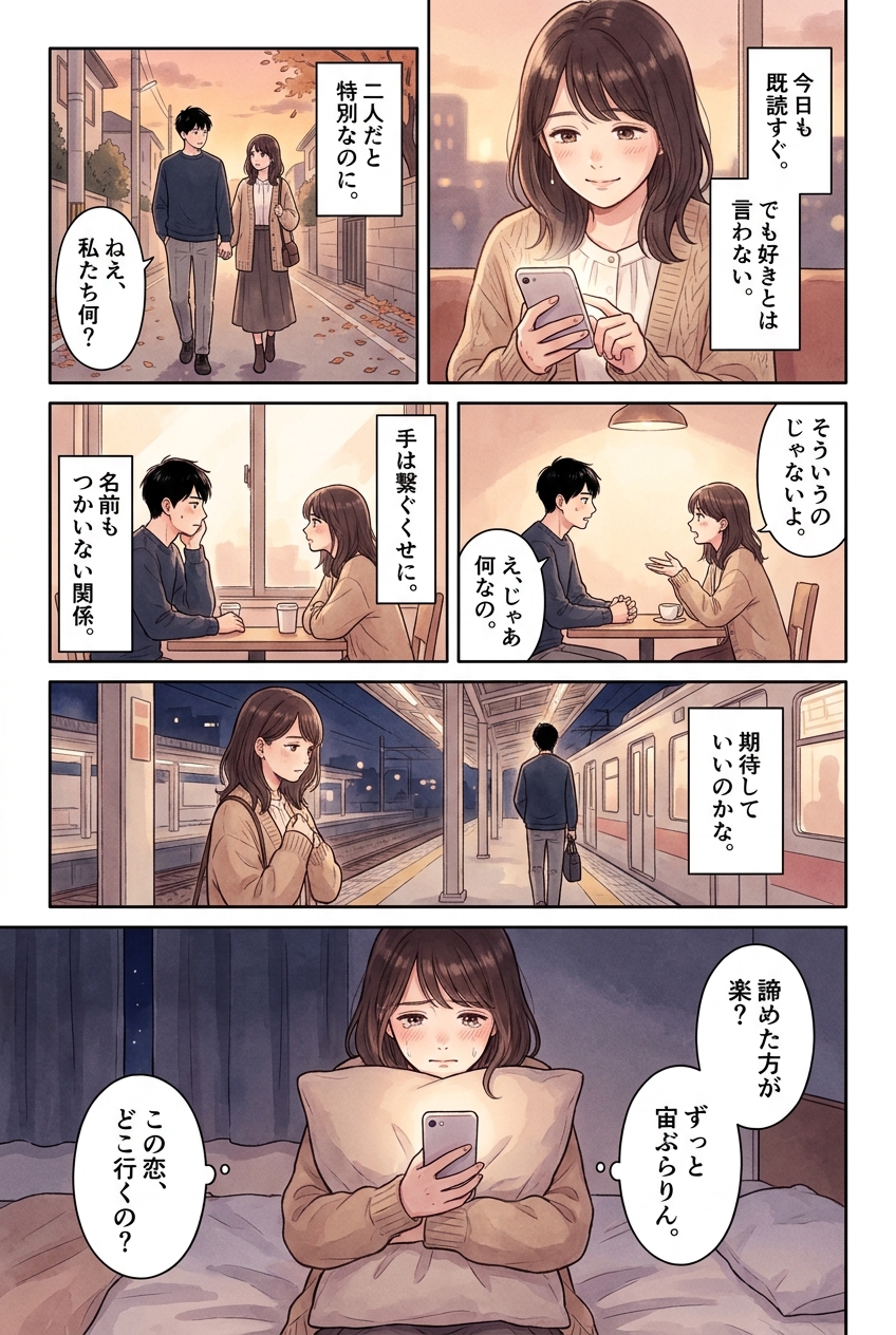 友達以上恋人未満の意味とは？曖昧関係の対処法7選｜恋愛マンガ